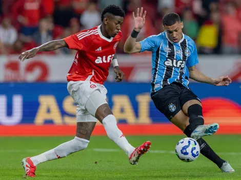 Alysson, atacante do Grêmio, brilha em grenal no Beira-Rio