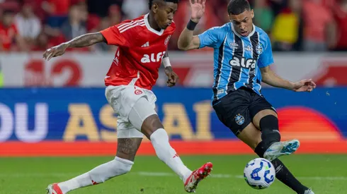RS – PORTO ALEGRE – 21/09/2025 – BRASILEIRO A 2025, INTERNACIONAL X GREMIO – jogador do Gremio durante partida contra o Internacional no estadio Beira-Rio pelo campeonato Brasileiro A 2025. Foto: Liamara Polli/AGIF