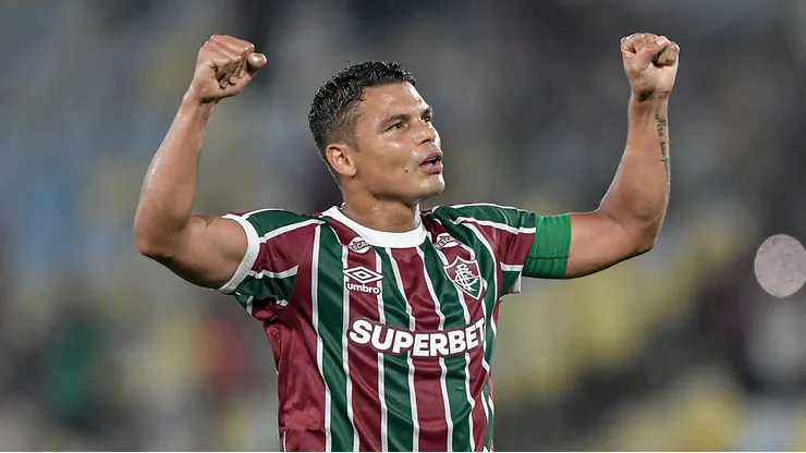 Thiago Silva pode ajudar o Fluminense a se classificar na Sul-Americana.