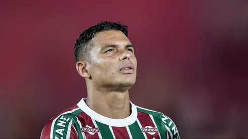 Thiago Silva capitão do Fluminense. Foto: Thiago Ribeiro/AGIF