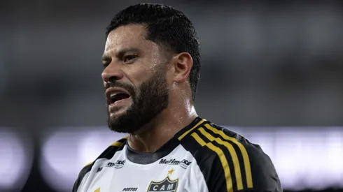 Hulk em campo pelo Atlético-MG. Foto: Jorge Rodrigues/AGIF