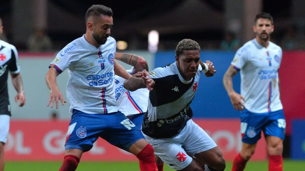 Vasco x Bahia se enfrentam pelo Brasileirão. Foto: Walmir Cirne/AGIF