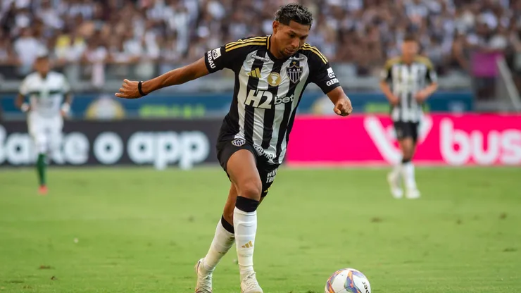 Rony jogador do Atletico-MG durante partida contra o America-MG no estadio Mineirao pelo campeonato Mineiro 2025.