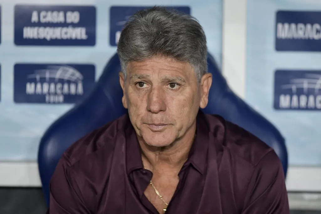 Renato Gaucho tecnico do Fluminense durante partida contra o Corinthians no estadio Maracana pelo campeonato Brasileiro A 2025. Foto: Thiago Ribeiro/AGIF