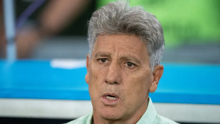 Renato Gaucho tecnico do Fluminense durante partida contra o Santos no estadio Maracana pelo campeonato Brasileiro A 2025.