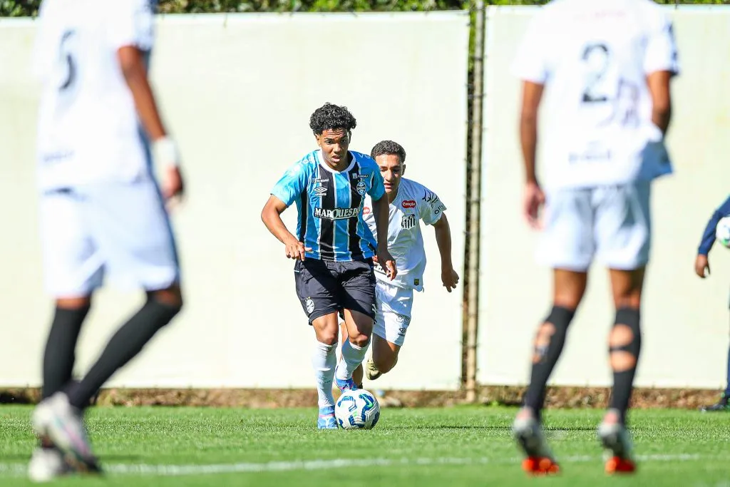 Grêmio supera o Santos pelo Brasileirão sub-17 - Foto: Divulgação/Grêmio