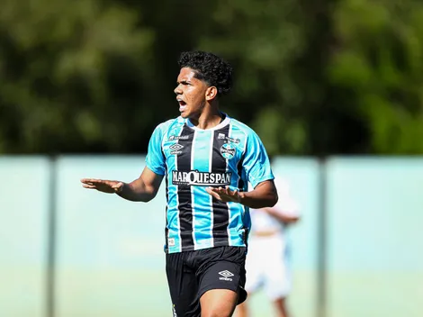 Grêmio ganha do Santos e pega o Bragantino, nas quartas, do Brasileirão sub-17