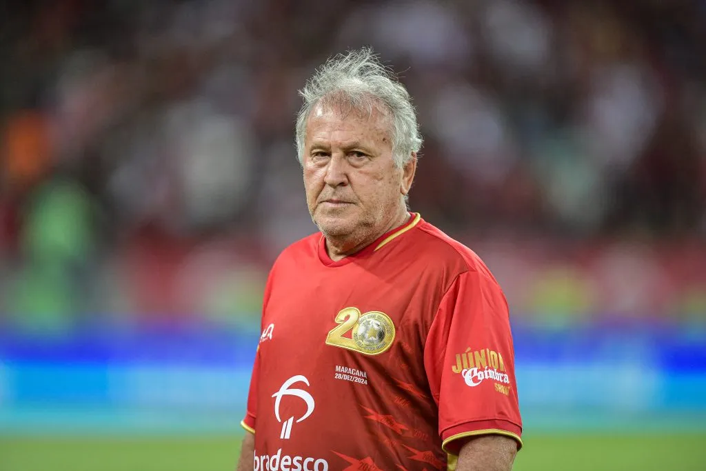 Zico falou sobre jejum de gols de Hulk no Atlético-MG. Foto: Thiago Ribeiro/AGIF