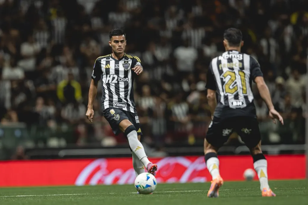 Fausto Vera será desfalque no jogo de ida da semifinal. Foto: Pedro Souza / Atlético