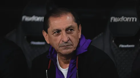 Ramón Díaz técnico do Corinthians durante partida contra o Vasco no estádio Arena Corinthians pelo campeonato Brasileiro A 2025. Foto: Ettore Chiereguini/AGIF