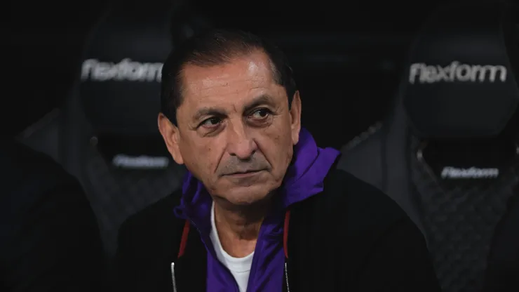 Ramón Díaz técnico do Corinthians durante partida contra o Vasco no estádio Arena Corinthians pelo campeonato Brasileiro A 2025. Foto: Ettore Chiereguini/AGIF