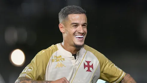 Philippe Coutinho jogador do Vasco durante partida contra o Bahia no estadio Sao Januario pelo campeonato Brasileiro A 2025. Foto: Thiago Ribeiro/AGIF