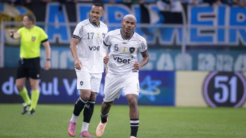 Cuiabano marcou no empate entre Grêmio x Botafogo. Foto: AGIF