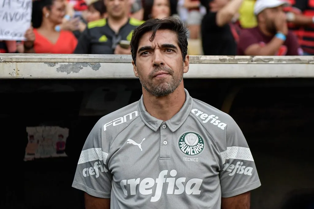 Abel Ferreira foi ironizado por Rogério Ceni – Foto: Thiago Ribeiro/AGIF.