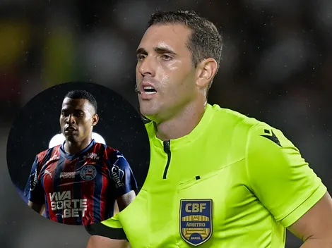 CBF divulga áudio de expulsão de Jean Lucas em Vasco x Bahia