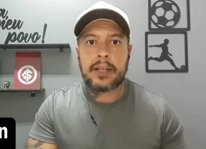 Jornalista Marinho Saldanha. Reprodução: Marinho Saldanha Youtube