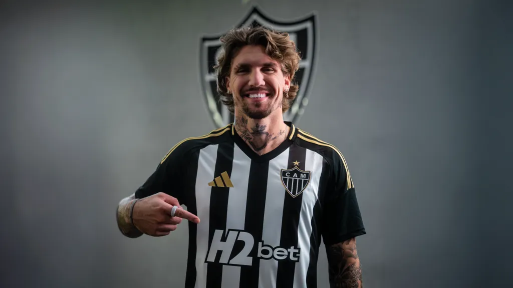 Lyanco estrela campanha do Atlético-MG com H2bet. Foto: Divulgação