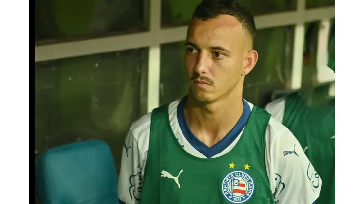 Iago durante confronto contra o Corinthians no Brasileirão 2025.