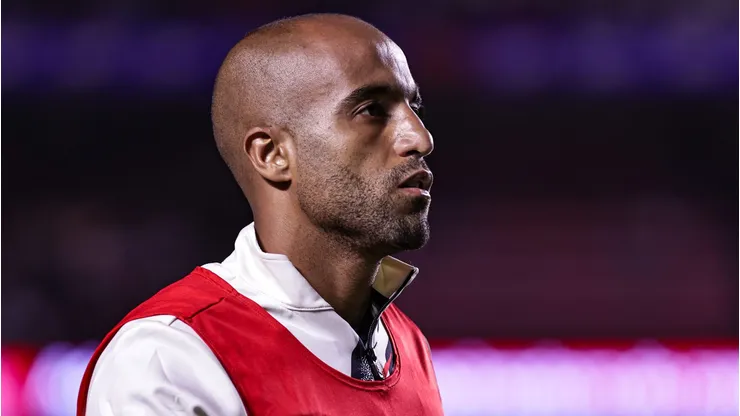 Lucas Moura, camisa 7 do Tricolor. Foto: Fabio Giannelli/AGIF