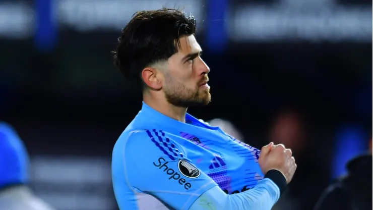 Rossi vai do 'inferno ao céu' em Estudiantes x Flamengo. Foto: Marcelo Endelli/Getty Images
