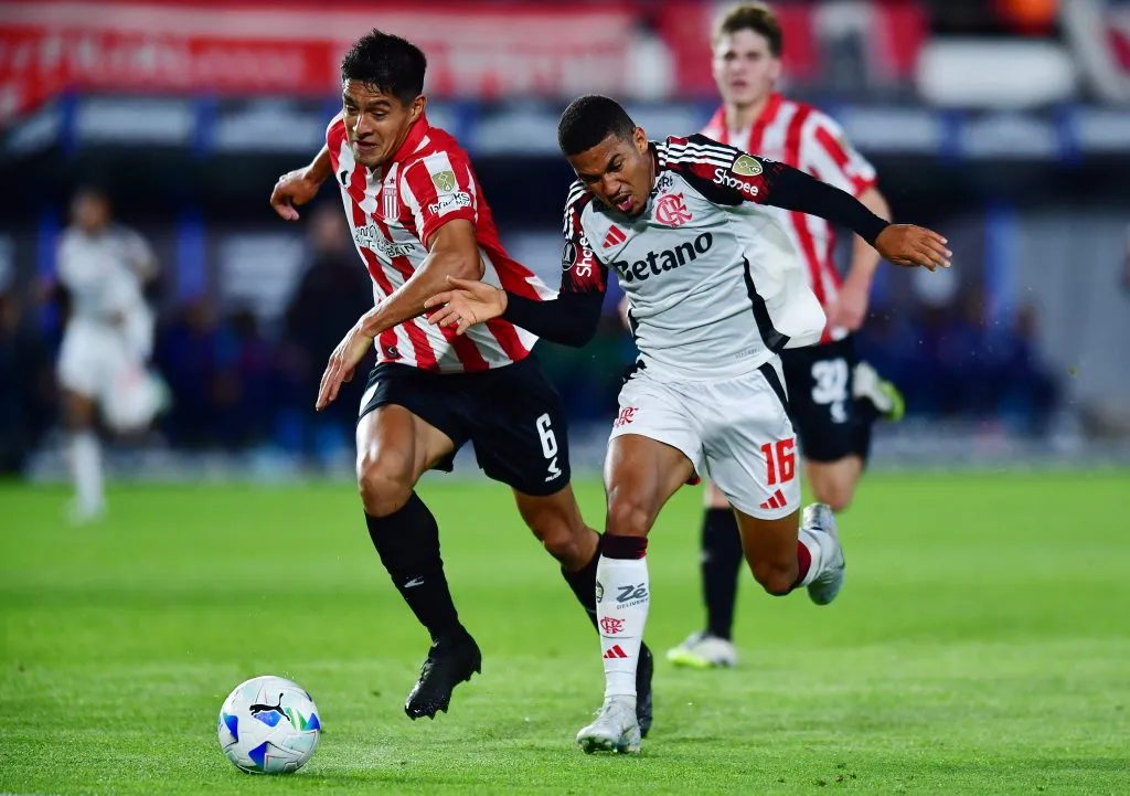 Estudiantes x Flamengo nas quartas de final da Libertadores. Foto: Marcelo Endelli/Getty Images