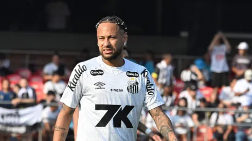 SP - SAO PAULO - 17/08/2025 - BRASILEIRO A 2025, SANTOS X VASCO - Neymar jogador do Santos durante partida contra o Vasco no estadio Morumbi pelo campeonato Brasileiro A 2025. Foto: Jota Erre/AGIF