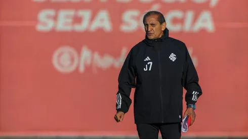 Ramón Díaz, técnico do Internacional. Foto Ricardo Duarte/Internacional