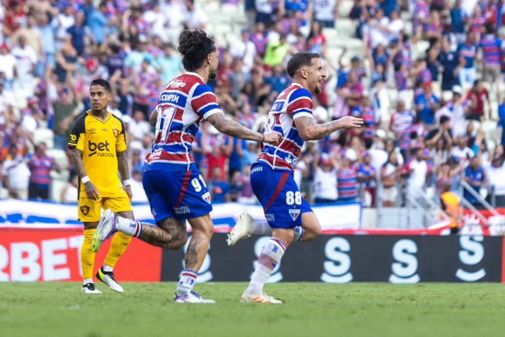 Fortaleza x Sport pelo campeonato Brasileiro A 2025. Foto: Lucas Emanuel/AGIF