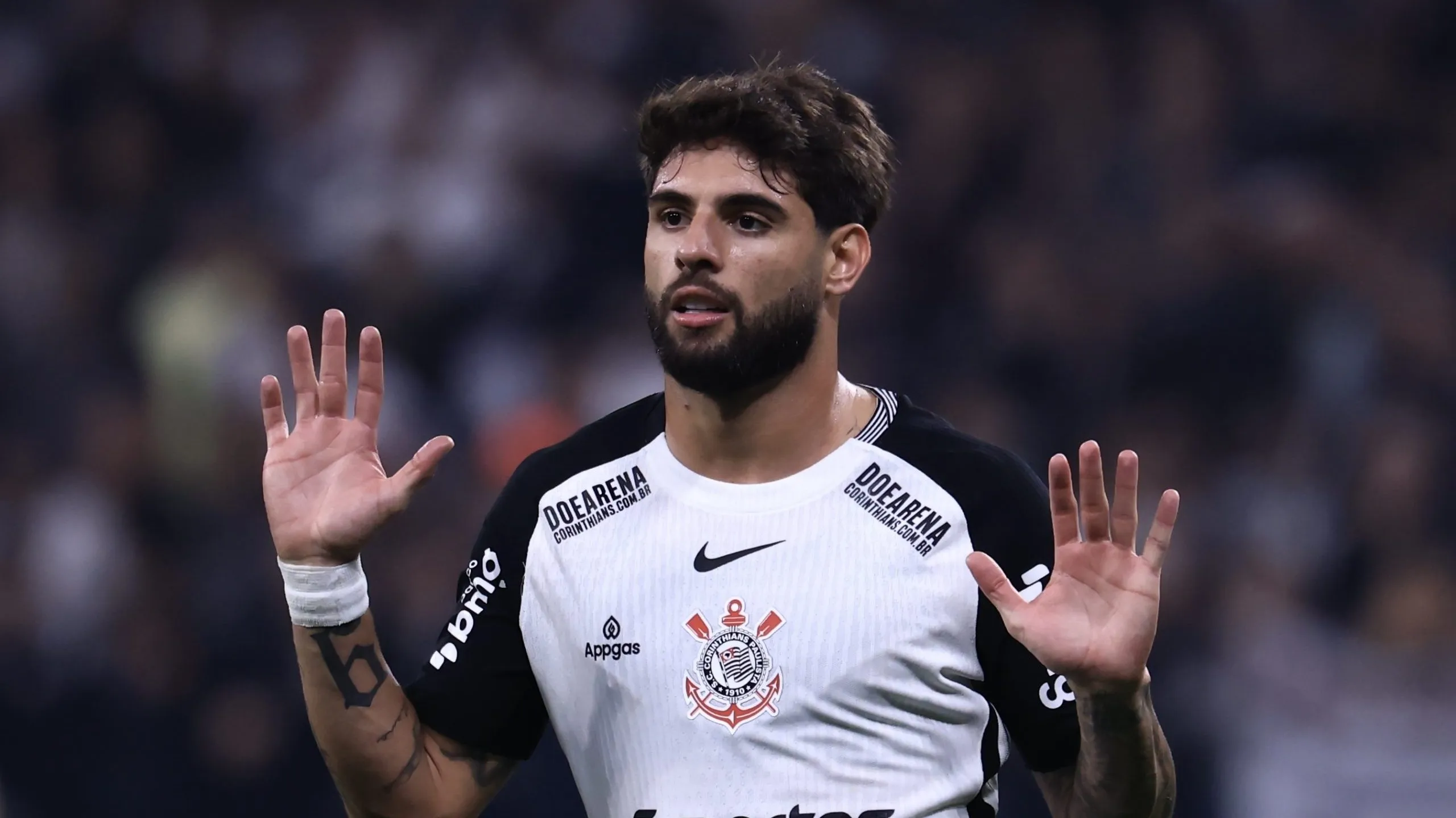 Yuri Alberto projeta Corinthians x Flamengo (Imagem: Marcello Zambrana/AGIF)