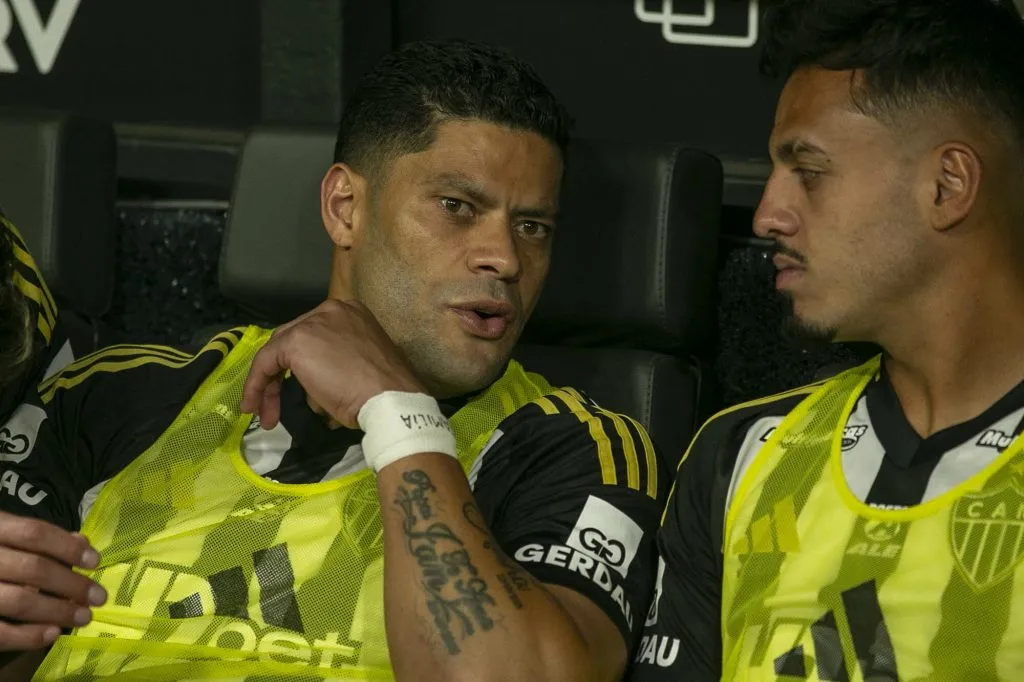 MG – BELO HORIZONTE – 27/09/2025 – BRASILEIRO A 2025, ATLETICO-MG X MIRASSOL – Hulk  jogador do Atletico-MG durante partida contra o Mirassol no estadio Arena MRV pelo campeonato Brasileiro A 2025. Foto: Fernando Moreno/AGIF