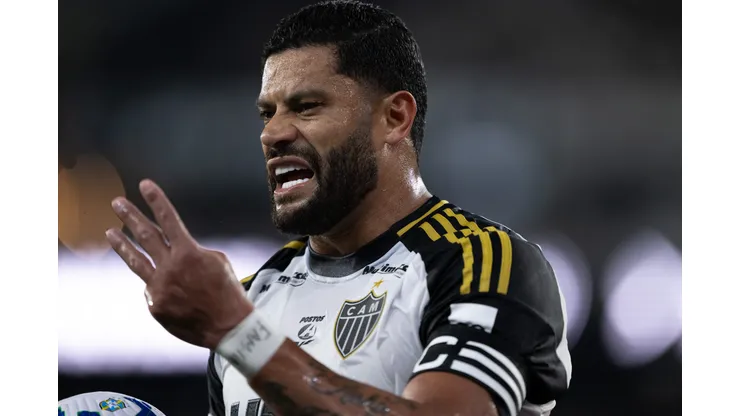 RJ - RIO DE JANEIRO - 20/09/2025 - BRASILEIRO A 2025, BOTAFOGO X ATLETICO-MG - Hulk jogador do Atletico-MG durante partida contra o Botafogo no estadio Engenhao pelo campeonato Brasileiro A 2025. Foto: Jorge Rodrigues/AGIF