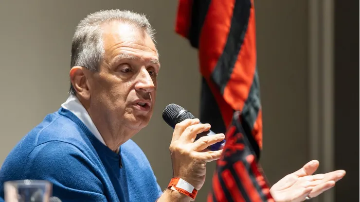 BAP, presidente do Flamengo. Foto: Mariana Sá/Flamengo