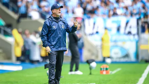 Mano Menezes, técnico do Grêmio. FOTO: LUCAS UEBEL/GREMIO FBPA
