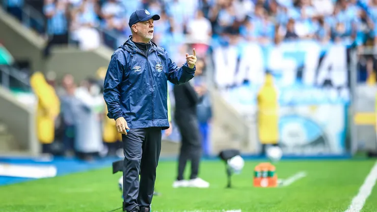 Mano Menezes, técnico do Grêmio. FOTO: LUCAS UEBEL/GREMIO FBPA