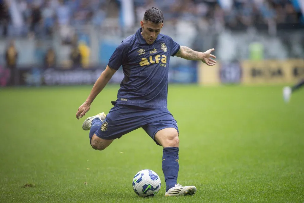 Pavon em ação pelo Grêmio. Foto: Maxi Franzoi/AGIF