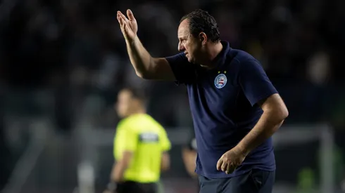 Rogerio Ceni tecnico do Bahia durante partida contra o Vasco no estadio Sao Januario pelo campeonato Brasileiro A 2025. Foto: Jorge Rodrigues/AGIF