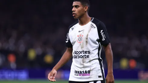 SP – SAO PAULO – 10/09/2025 – COPA DO BRASIL 2025, CORINTHIANS X ATHLETICO-PR – Gui Negao jogador do Corinthians durante partida contra o Athletico-PR no estadio Arena Corinthians pelo campeonato Copa Do Brasil 2025. Foto: Marcello Zambrana/AGIF