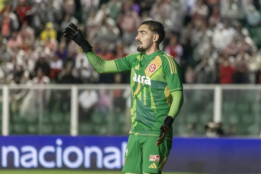 SC – FLORIANOPOLIS – 22/05/2025 – COPA DO BRASIL 2025, MARACANA X INTERNACIONAL – Anthoni jogador do Internacional durante partida contra o Maracana no estadio Orlando Scarpelli pelo campeonato Copa Do Brasil 2025. Foto: Lucas Gabriel Cardoso/AGIF