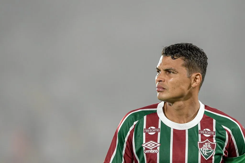 RJ – RIO DE JANEIRO – 10/09/2025 – COPA DO BRASIL 2025, FLUMINENSE X BAHIA – Thiago Silva jogador do Fluminense durante partida contra o Bahia no estadio Maracana pelo campeonato Copa Do Brasil 2025. Foto: Thiago Ribeiro/AGIF