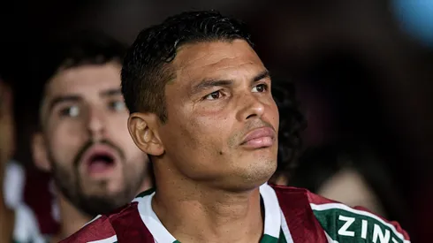 Thiago Silva jogador do Fluminense durante partida contra o Juventude no estadio Maracana pelo campeonato Copa Do Brasil 2024. Foto: Thiago Ribeiro/AGIF