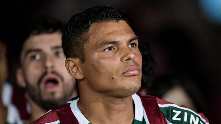 Thiago Silva jogador do Fluminense durante partida contra o Juventude no estadio Maracana pelo campeonato Copa Do Brasil 2024. Foto: Thiago Ribeiro/AGIF