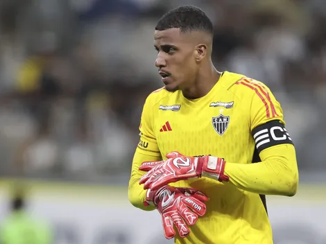 Gabriel Delfim, goleiro da base do Atlético-MG, pode substituir Everson contra o Juventude