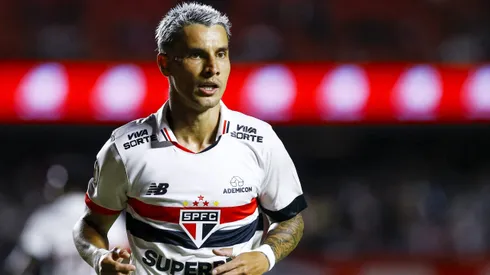 Ferreira jogador do Sao Paulo durante partida contra o Athletico-PR no estadio Morumbi pelo campeonato Brasileiro A 2024.