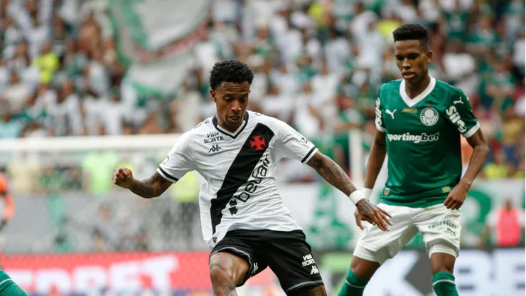 Tchê Tchê em confronto diante do Palmeiras. Fotos: Matheus Lima/Vasco.