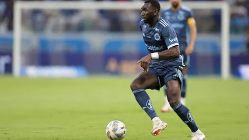 Bolasie jogador do Cruzeiro durante partida contra o Uberlandia no estadio Mineirao pelo campeonato Mineiro 2025.