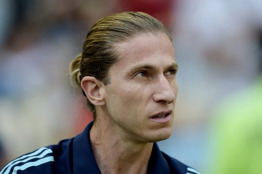 RJ – RIO DE JANEIRO – 08/02/2025 – CARIOCA 2025, FLUMINENSE X FLAMENGO – Filipe Luis tecnico do Flamengo durante partida contra o Fluminense no estadio Maracana pelo campeonato Carioca 2025. Foto: Alexandre Loureiro/AGIF