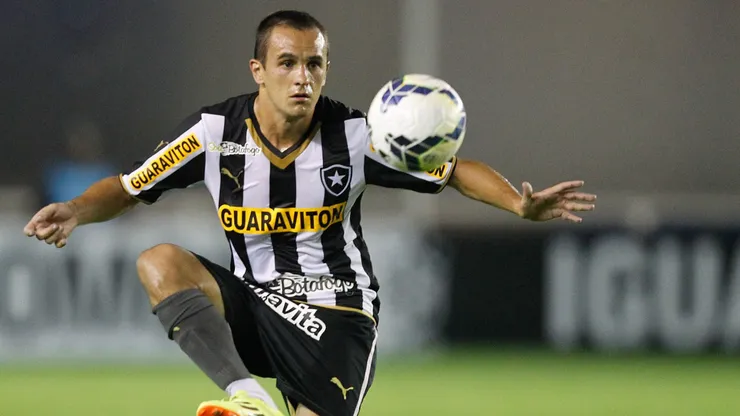 Lucas em ação pelo Botafogo em 2014. Foto: Getty Images