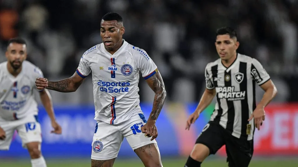 Botafogo x Bahia se enfrentam pelo Brasileirão. Foto: Thiago Ribeiro/AGIF