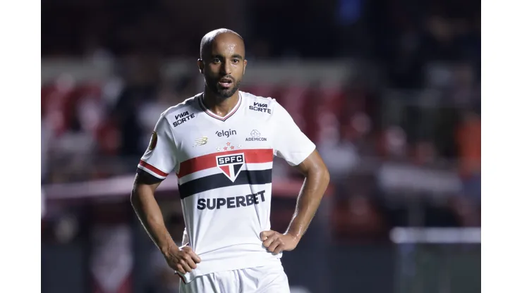 Lucas Moura, jogador do São Paulo