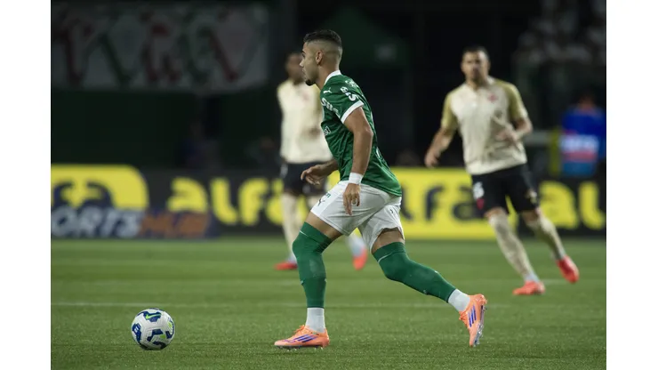 SP - SAO PAULO - 01/10/2025 - BRASILEIRO A 2025, PALMEIRAS X VASCO - Andreas Pereira jogador do Palmeiras durante partida contra o Vasco no estadio Arena Allianz Parque pelo campeonato Brasileiro A 2025. Foto: Anderson Romao/AGIF